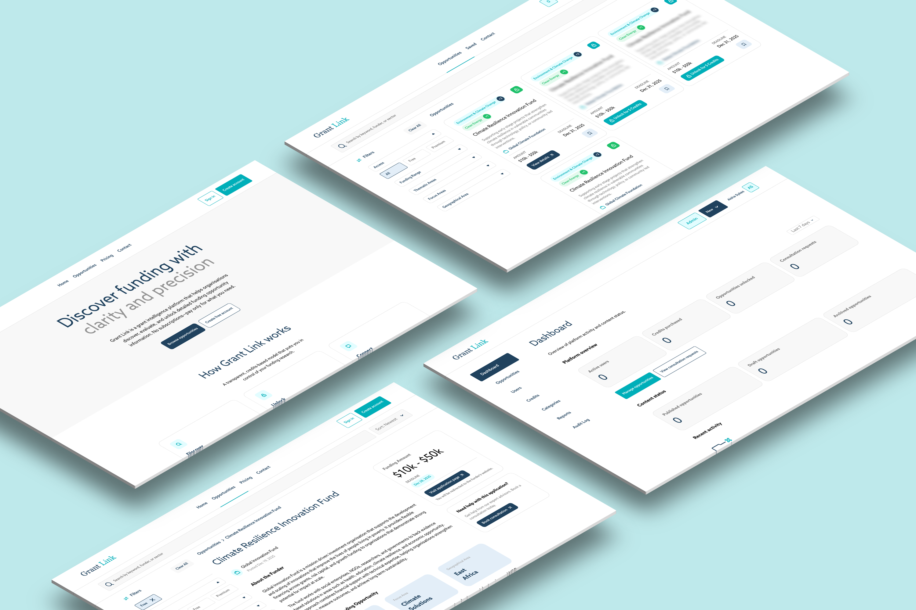 Refined — A searchable database connecting NGOs to the right funding.